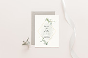 Elegant Wedding Card Mockups, an Invitation Template by Kate Roubin (Thumbnail 7 of 11)