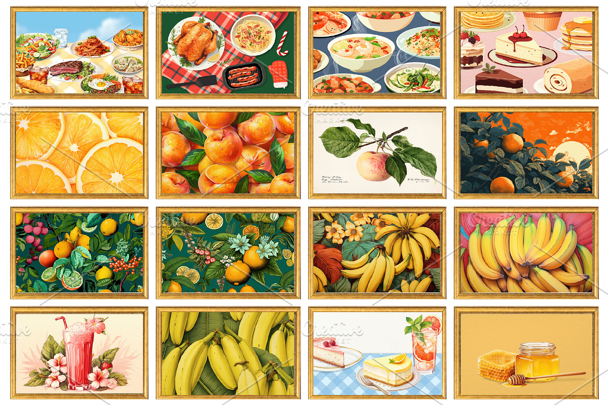 Kitchen WallArt Bundle,Kitchen print, a Wallpaper Photo by Chipshpow Graphics (Photo 5 of 10)