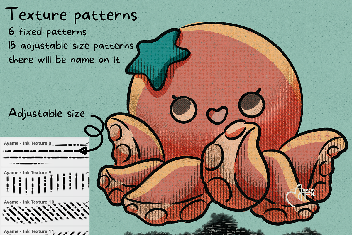 Procreate vintage ink comic brush, a Brush Add-On by ProcreateiBox (Photo 6 of 8)