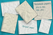 Notebook paper set, a Texture Graphic by Anastasia Koba (Thumbnail 3 of 8)