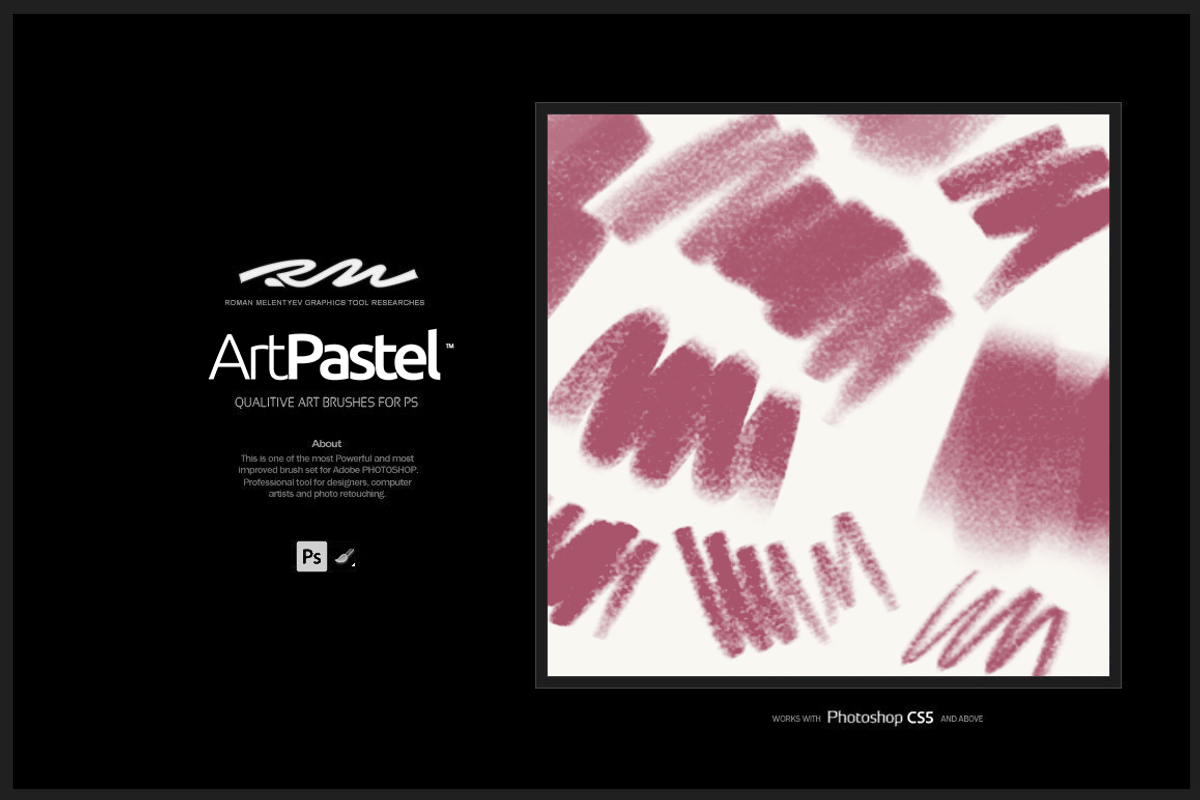 RM Art Pastel, a Brush Add-On by R M (Photo 2 of 4)