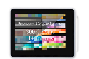 Procreate Copic Colour Palettes