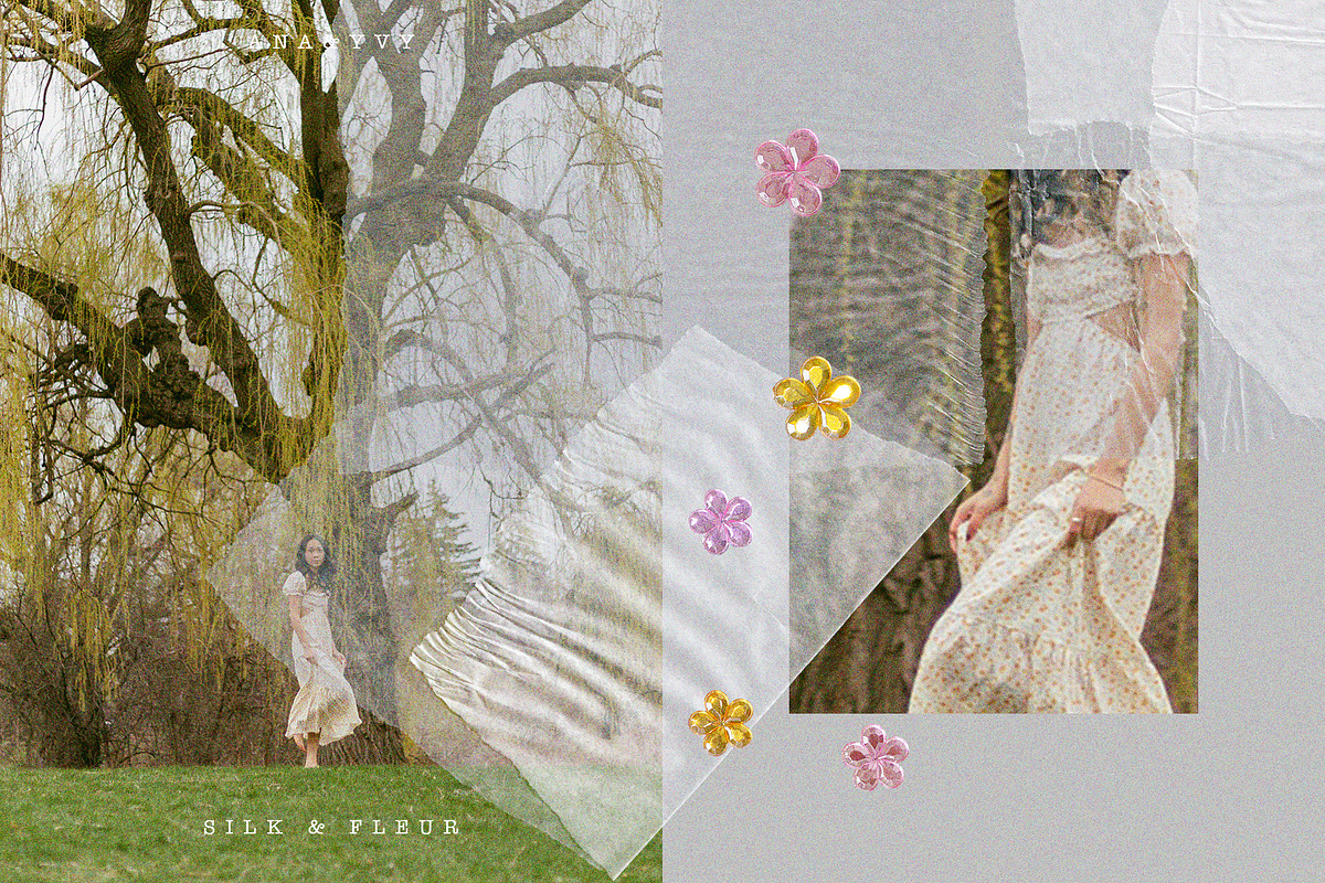 SILK & FLEUR Paper Overlay Gemstone, a Texture Graphic by ana & yvy (Photo 13 of 16)