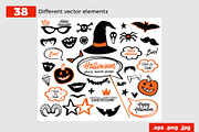 Halloween Party Photo Booth Props A4, an Object Graphic by Sopelkin (Thumbnail 2 of 3)