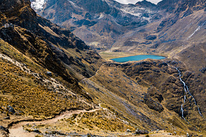 Hiking trail at Huaytapallana mountain in Huancayo, Peru, a Nature Photo by Leonid Andronov