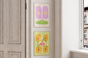 RETRO PRINTS FLOWER MARKET POSTERS, a Decorative Illustration by Ayya Studio (Thumbnail 4 of 12)