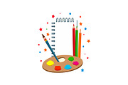 Art Palette & Phone Clipart, an Object Graphic by Designs_River (Thumbnail 11 of 16)