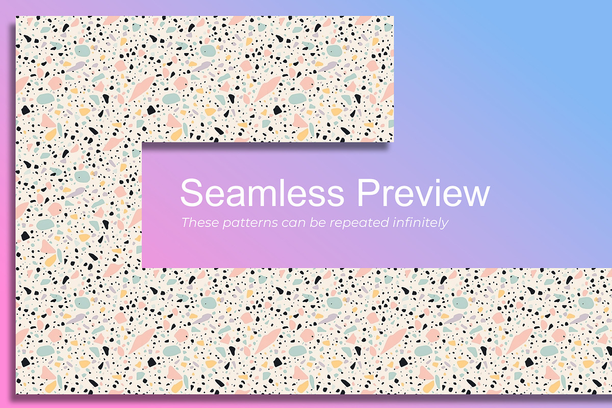 Terrazzo Seamless Pattern, a Pattern Graphic by Forhadx5 (Photo 2 of 6)