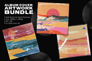 Album Cover Art BUNDLE Abstract