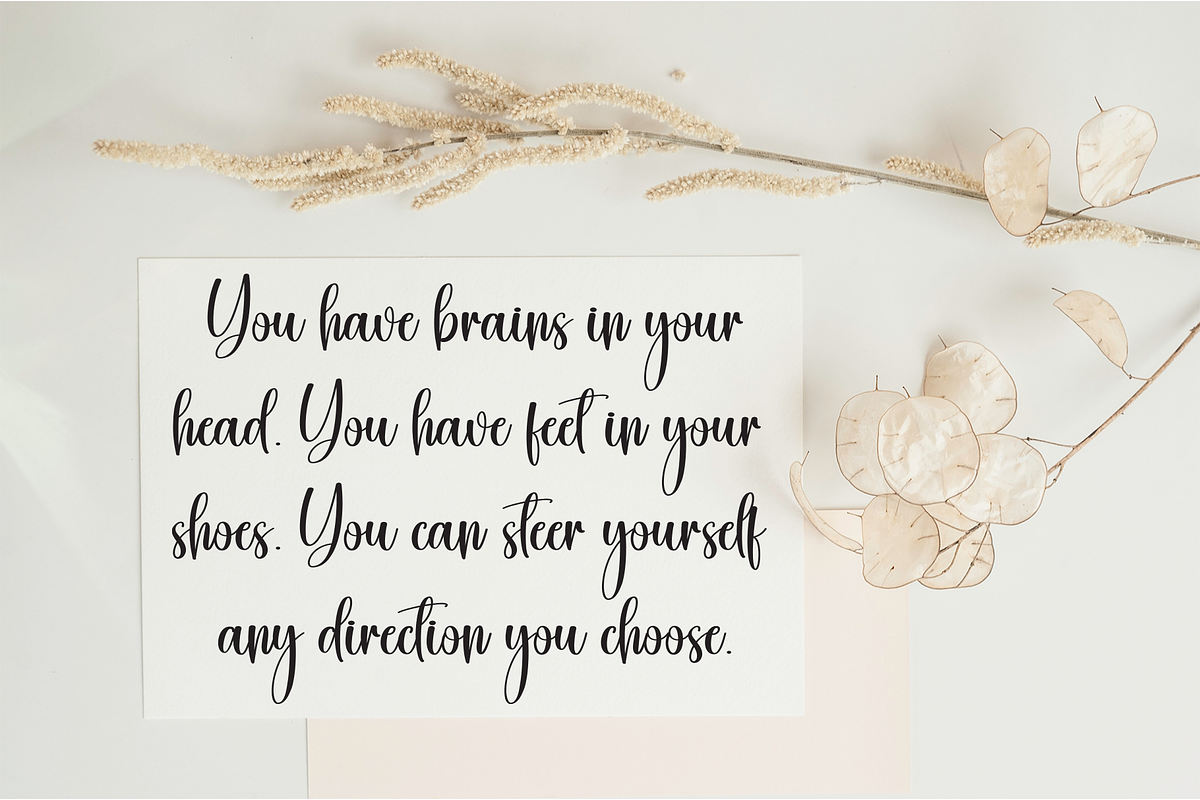 Butterflies | Script Font, a Handwritten Font by Scratchones (Photo 5 of 9)