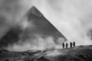 Silhouettes of people walking, a Person Photo by MistyDay