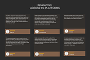 Dark Luxury Salon & Spa Template, a WordPress Template by Web Template Market (Thumbnail 7 of 9)