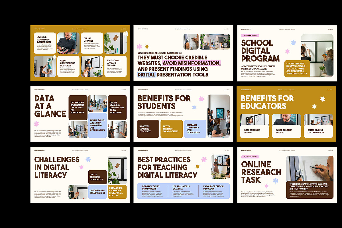 Creative Education GSL Presentation, a Presentation Template by Neermana (Photo 4 of 4)