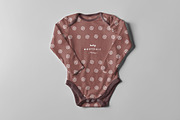 Baby Bodysuit Mock-up 2, a Shirt Mockup by Yogurt86 (Thumbnail 6 of 11)
