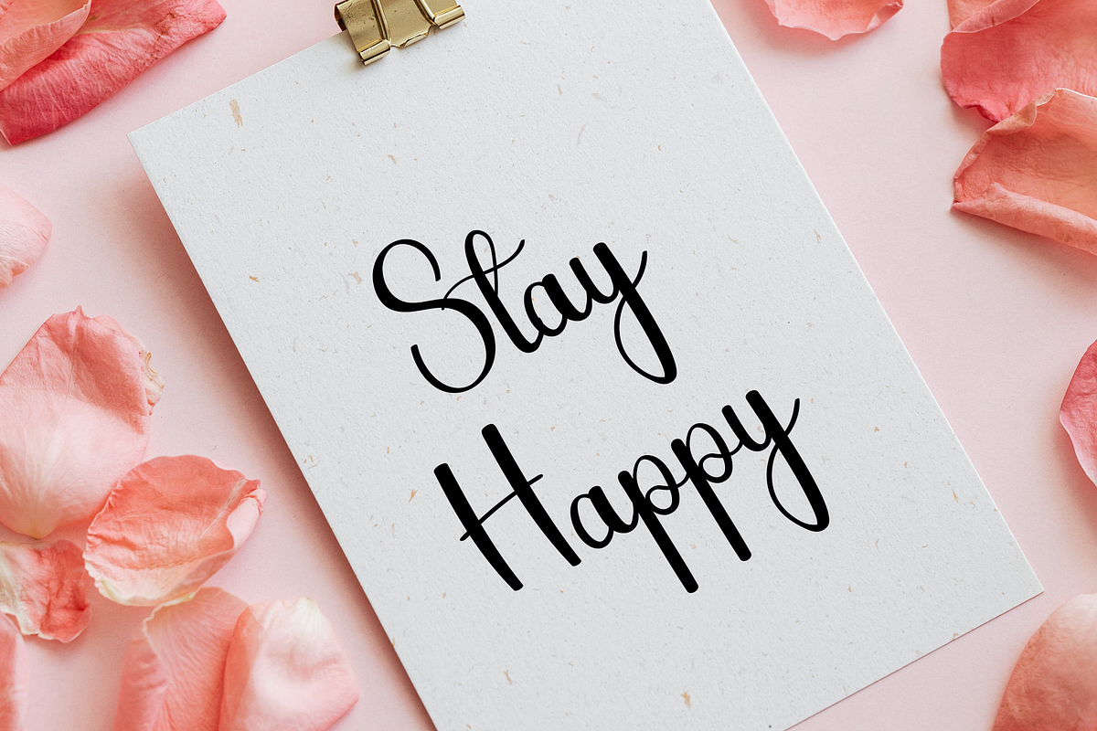 Birthday, a Handwritten Font by InermediaSTUDIO (Photo 2 of 8)