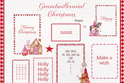 Grandmillennial Christmas graphic., an Object Graphic by ma_i_vi (Thumbnail 6 of 9)