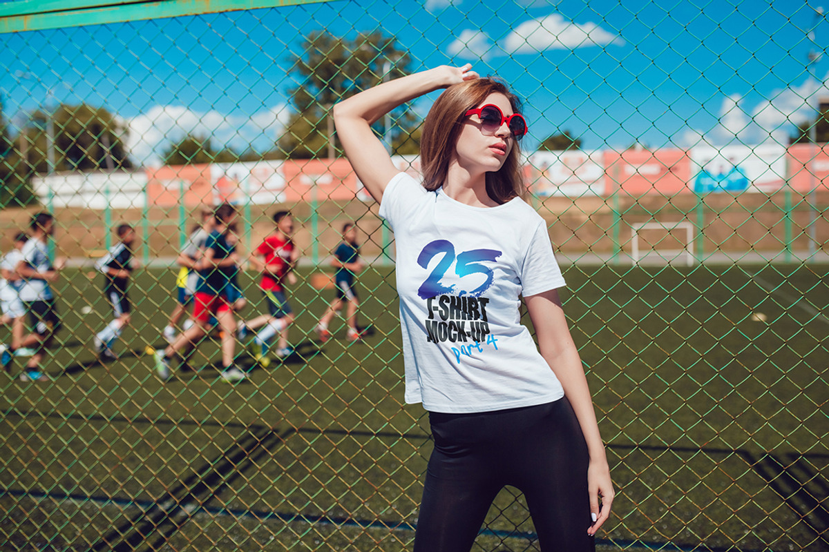 25 T-Shirts Mock-Up (Part 4), a Shirt Mockup by Freeman Studio (Photo 20 of 32)