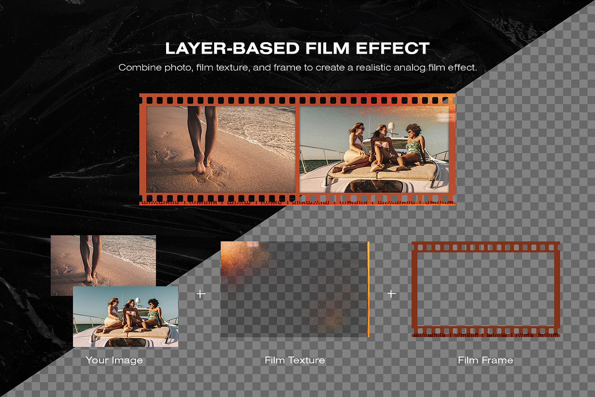 Analog Film Photo Frame Template, a Mockup by DesignerCandies (Photo 5 of 13)