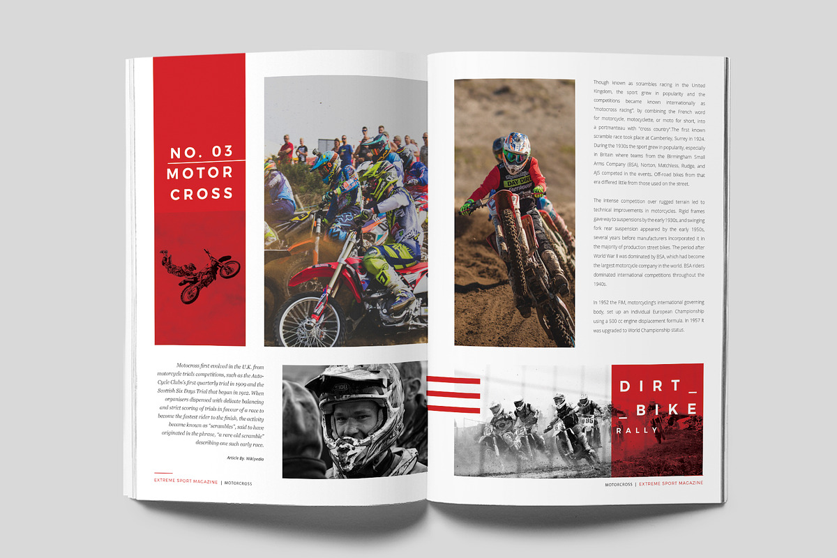 Sports Magazine, a Magazine Template by rubirubiko (Photo 5 of 9)