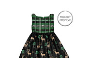 Christmas Deer Seamless Pattern, a Pattern Graphic by Tatra Cottage Designs (Thumbnail 2 of 6)