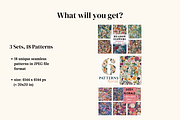 Bestseller Florals Vol. 1 Bundle, a Pattern Graphic by Ninterints (Thumbnail 2 of 12)