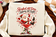 Sleighed All Day, Sipping All Night, a Seasonal Illustration by Craft Nest (Thumbnail 2 of 6)