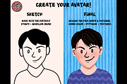 Huge Procreate Portrait Toolkit, a Brush Add-On by AlwaysBeColoring (Thumbnail 9 of 10)