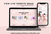 Radiance Beauty Shopify Theme, a Templates & Theme by Elite Luster (Thumbnail 2 of 3)
