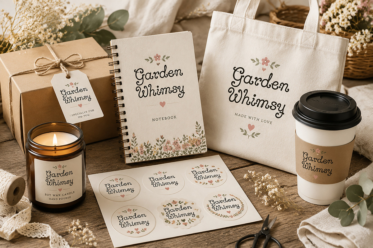 Garden Whimsy, a Handwritten Font by Wow Magic (Photo 4 of 4)