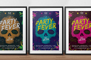 Skull Party Poster, a Flyer Template by SNK's (Thumbnail 4 of 5)