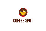 Coffee Spot Logo Template, a Branding & Logo Template by mesuka (Thumbnail 2 of 2)
