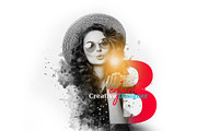 Creative Letter Portrait Template, an Action Add-On by MRI STUDIO (Thumbnail 6 of 42)