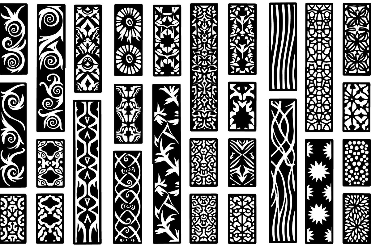 Elegant Laser Cut Panel Designs, an Object Graphic by jahid234 (Photo 10 of 13)