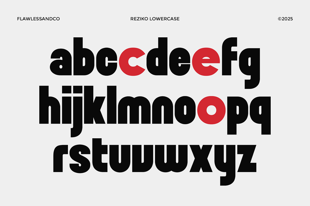 Reziko - Bold Condensed Font, a Sans Serif Font by Flawless And Co (Photo 7 of 10)