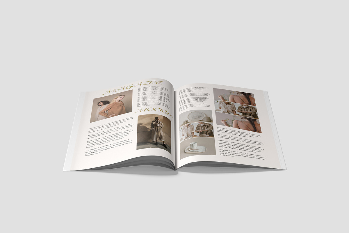 Magazine Mockup, a Magazine Template by safrizalstudio (Photo 3 of 4)
