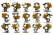 Sunflower Animal PNG Clipart, an Animal Illustration by Nicolle's Colorful Art (Thumbnail 4 of 4)