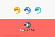 Balacom Logo - Letter B Monogram, a Branding & Logo Template by Mocca Design (Thumbnail 4 of 6)