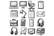 Office Icons Set, an Object Graphic by RT Studio (Thumbnail 3 of 4)