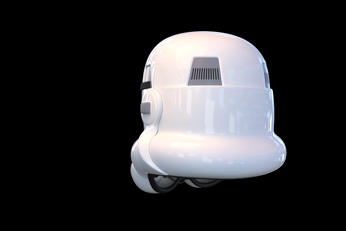 Star Wars Stormtrooper Helmet, a Characters & Person 3D Model by Olives (Photo 7 of 15)