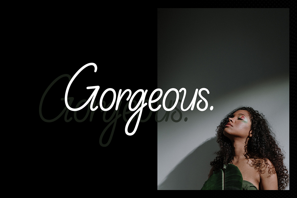 Georgino Handwritten Typeface, a Script Font by Foxtype (Photo 5 of 8)