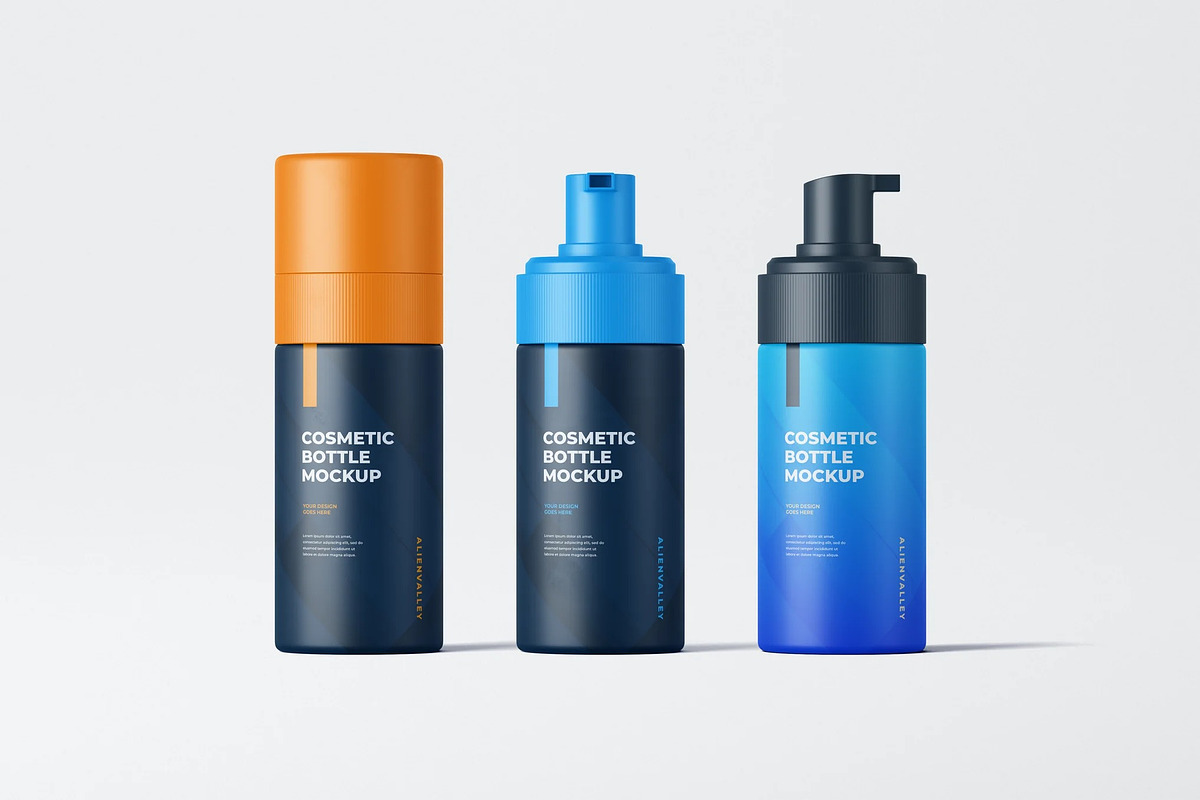 Cosmetic Bottle Mockup, a Product Mockup by zpackcreative (Photo 1 of 4)