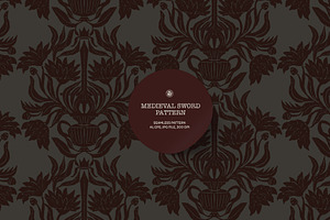 Medieval Sword Wallpaper, a Wallpaper Graphic by Bloomart Studio