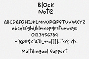 Block Note, a Font by Dm Studio (Thumbnail 10 of 12)