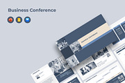 Business Conference Presentation, a Presentation Template by JetzTemplates (Thumbnail 1 of 4)