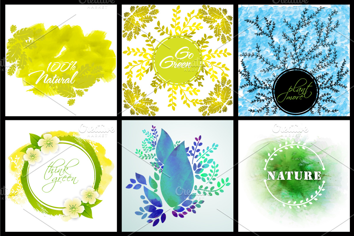 Creative Nature Set, a Technology Illustration by Allies Interactive (Photo 2 of 6)