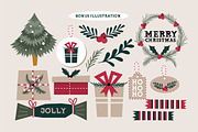 Christmas Glee, a Font by caocastudio (Thumbnail 3 of 5)
