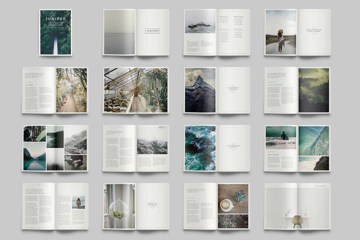 J U N I P E R  Magazine / Portfolio, a Magazine Template by 46&2 Collective (Photo 5 of 5)