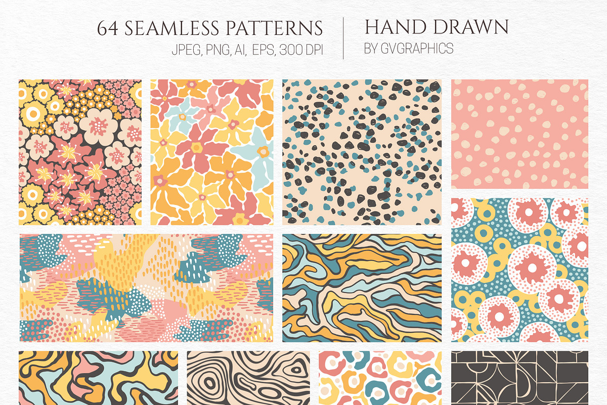 Chaos and Order Patterns, a Pattern Graphic by GVGraphics (Photo 6 of 16)