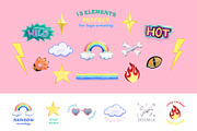 90s Dressed up watercolor animals, an Animal Illustration by AnastasiaFears (Thumbnail 6 of 11)