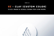 8 Front 3D Logo Mockups, an Apparel Mockup by Asylab (Thumbnail 16 of 27)